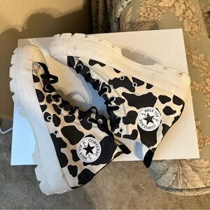 SOLD Converse All Star Chuck Taylor Custom Cow Print Personalized  Men’s 11